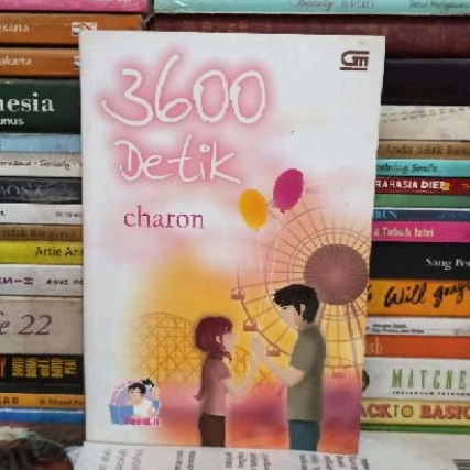 NOVEL Teenlit Original 3600 Detik Xharon bekas