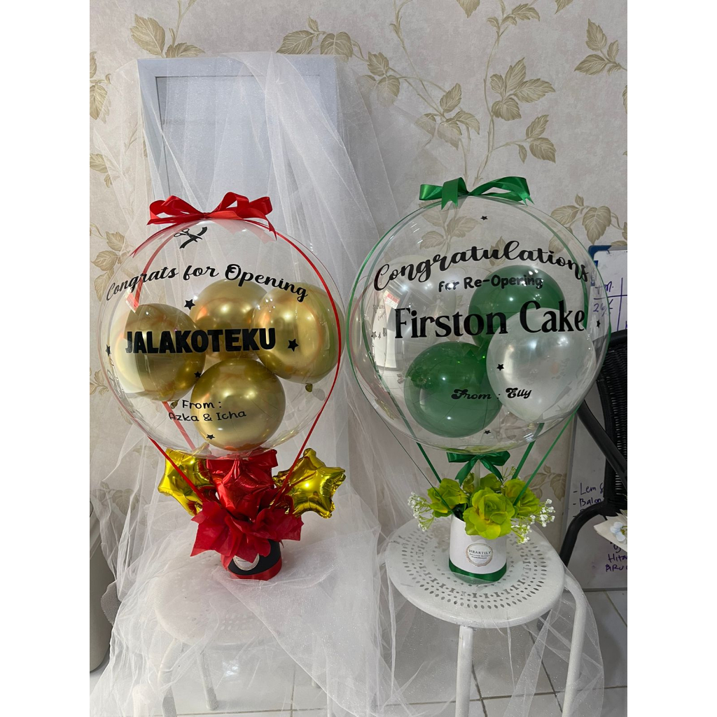 [READY JAKARTA 1HARI JADI] Buket Balon Balloon Bucket Balon Wisuda Snack Balloon Bucket Bunga Snack