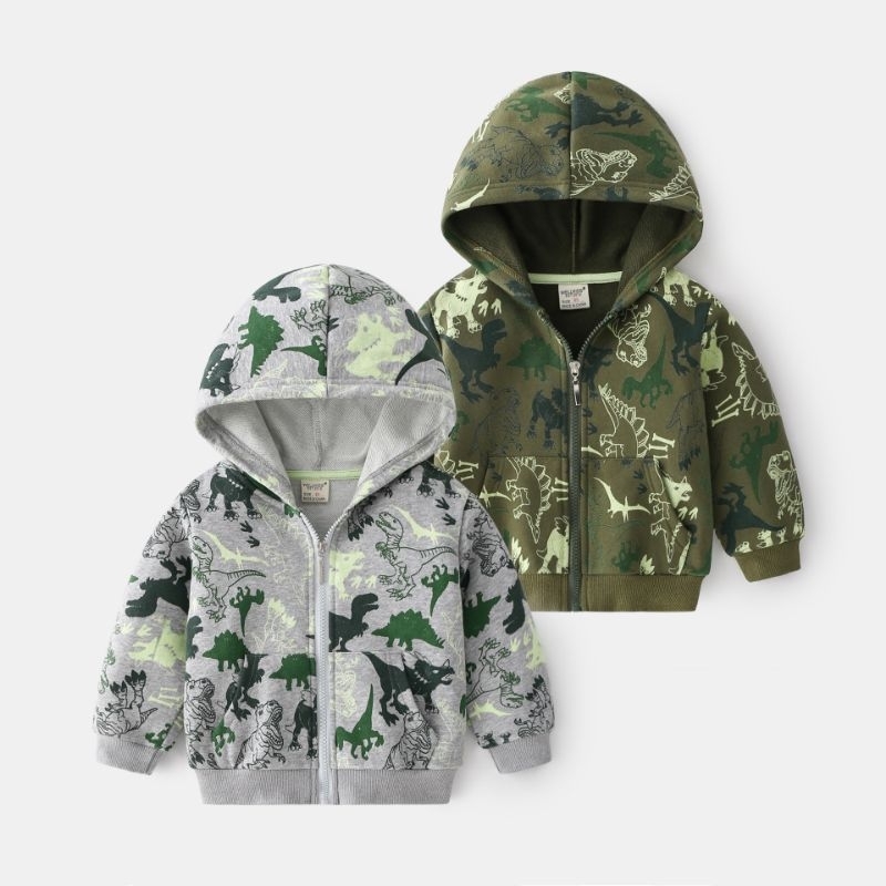 Jaket hoodie anak dino umur 3-8 tahun/ Jaket anak dino/ Jaket hoodie anak dino import/ Jaket dino anak umur 3-8 tahun/ Jaket hoodie anak dino