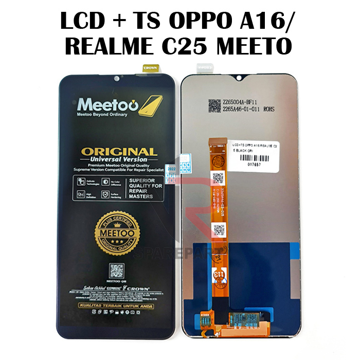 LCD OPPO A16 / REALME C25 FULLSET TOUCHSCREEN