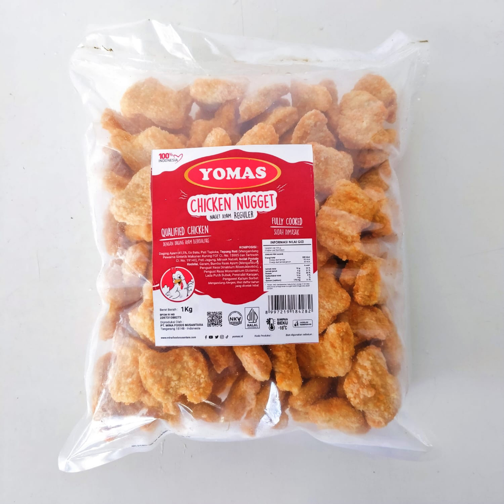 

YOMAS chiken nugget 1kg
