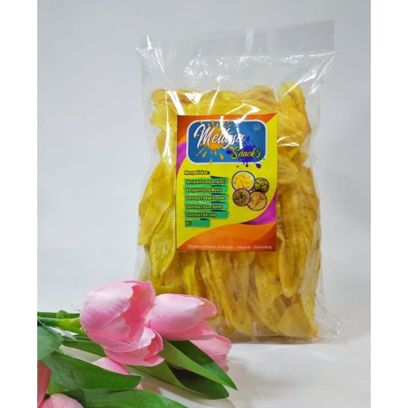 

MELLYSA SNACK'S KERIPIK PISANG ASIN 250 GRAM