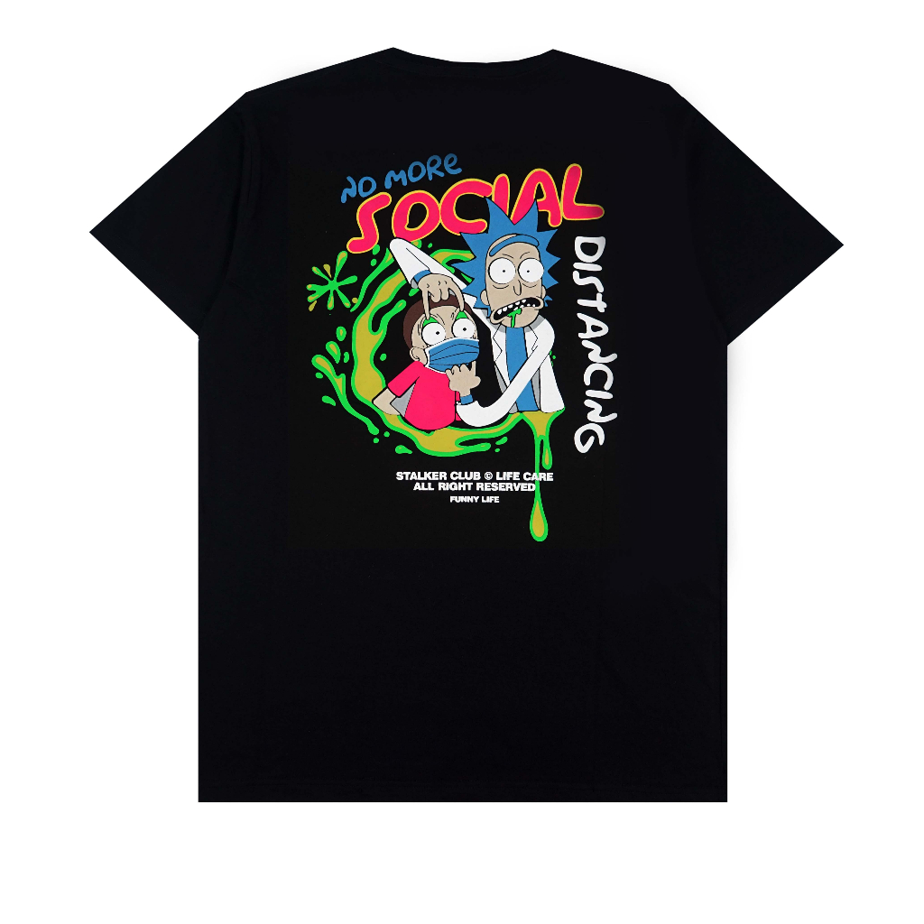 Stalker T-Shirt / Kaos - No More Hitam