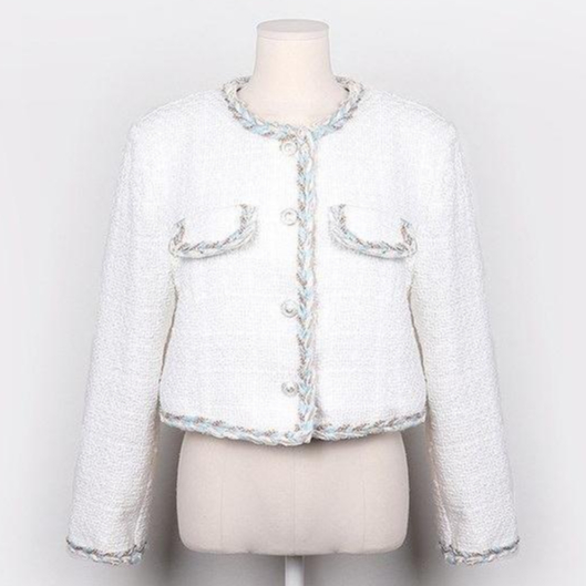 XIAOZHAINV Korean Style Cardigan Lengan Panjan Wanita Crop Pendek 0801/Baju Wanita Kekinian