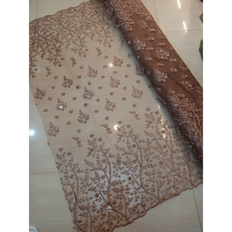 Tulle Bordir Motif J 027 Series