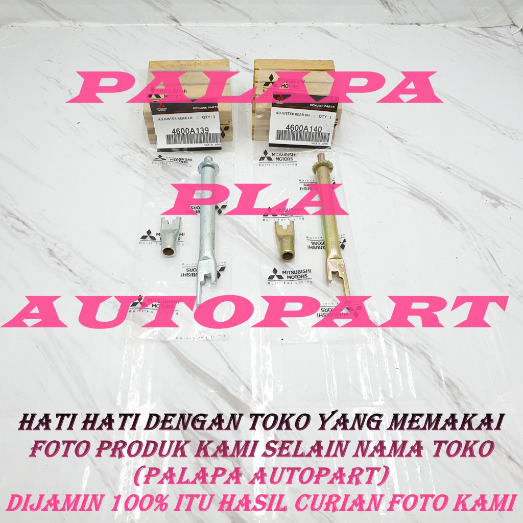 Adjuster Rem belakang Setelan rem belakang Triton 1set kanan kiri