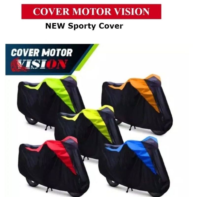 Sarung Motor Vision Nmax Aerox Vario Lexi PCX Beat Scoopy  Terbaru -  Cover Body Motor  Waterproof  Pelindung dari Debu Panas Hujan