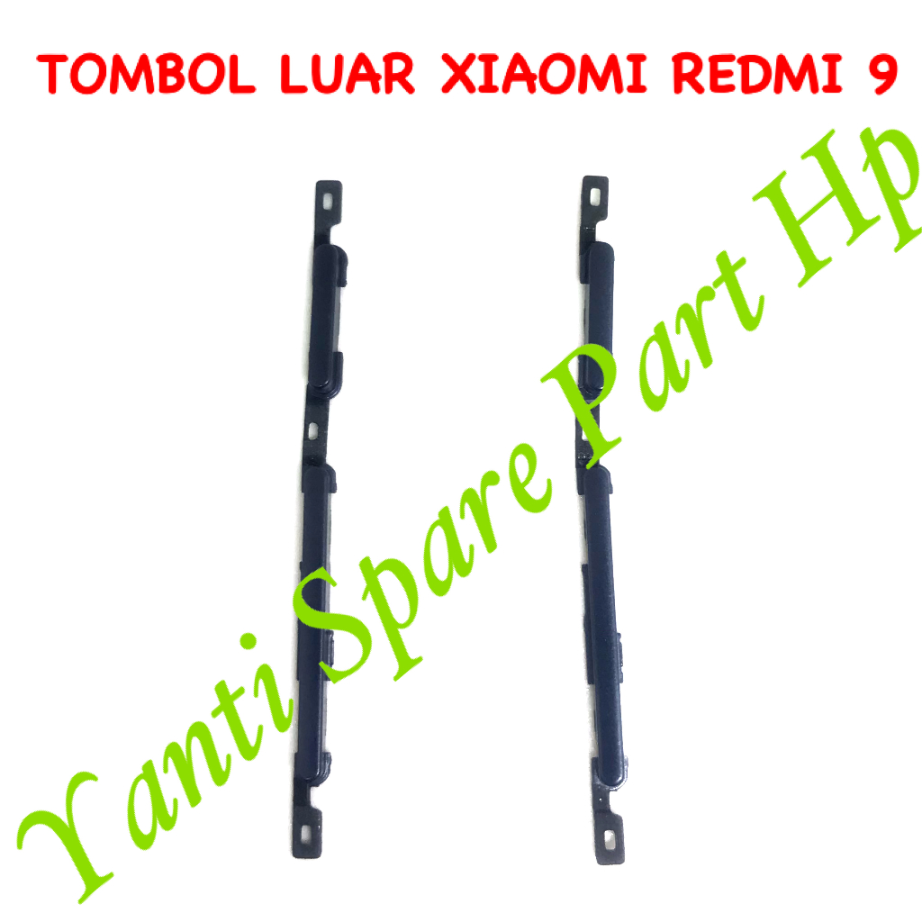 Tombol Luar On Off Volume Xiaomi Redmi 9 Original Terlaris New