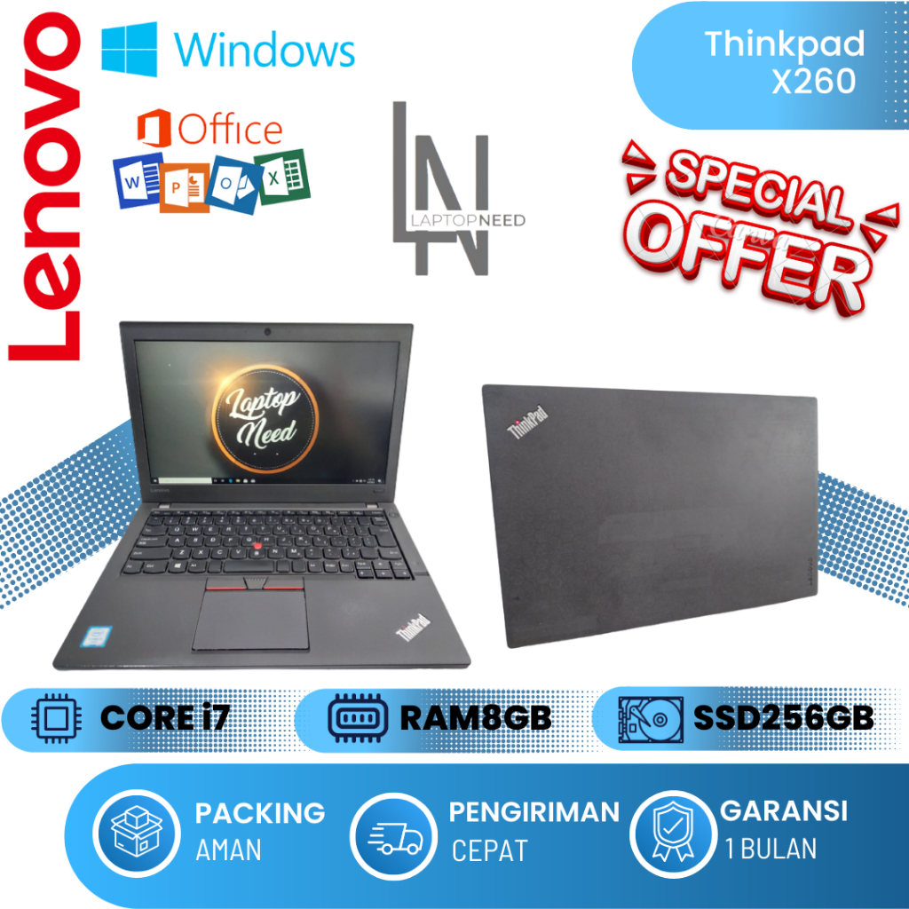 LAPTOP Core i7 12inch - Lenovo Thinkpad x260