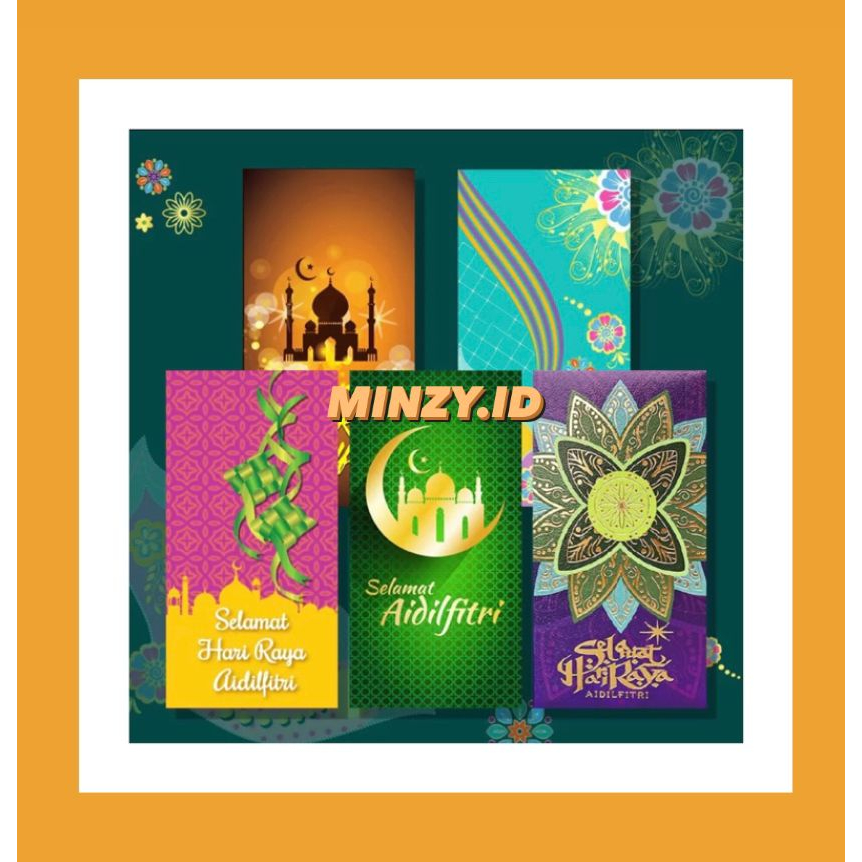 

[MINZY.ID] AMPLOP LEBARAN / THR RAMADHAN / AMPLOP LEBARAN LUCU KEKINIAN / MOTIF TERBARU / ISI 6PC