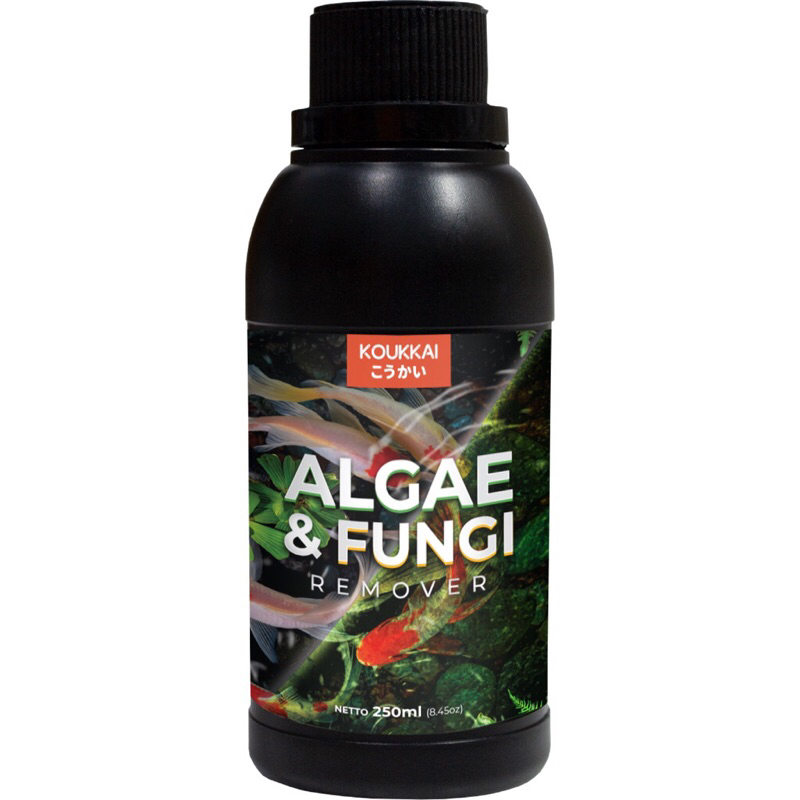 Pembasmi Alga &amp; Jamur Kolam Ikan Anti Algae &amp; Fungi Remover Koukkai 250ML