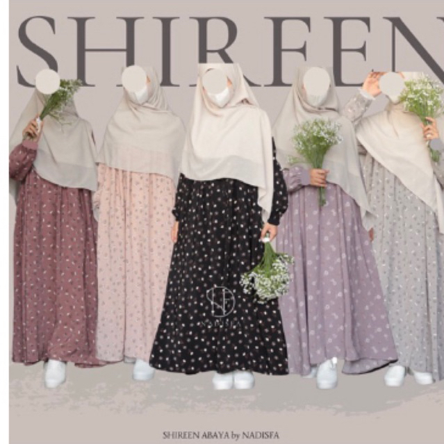 SHIREEN ABAYA MOTIF DRESS PART 3