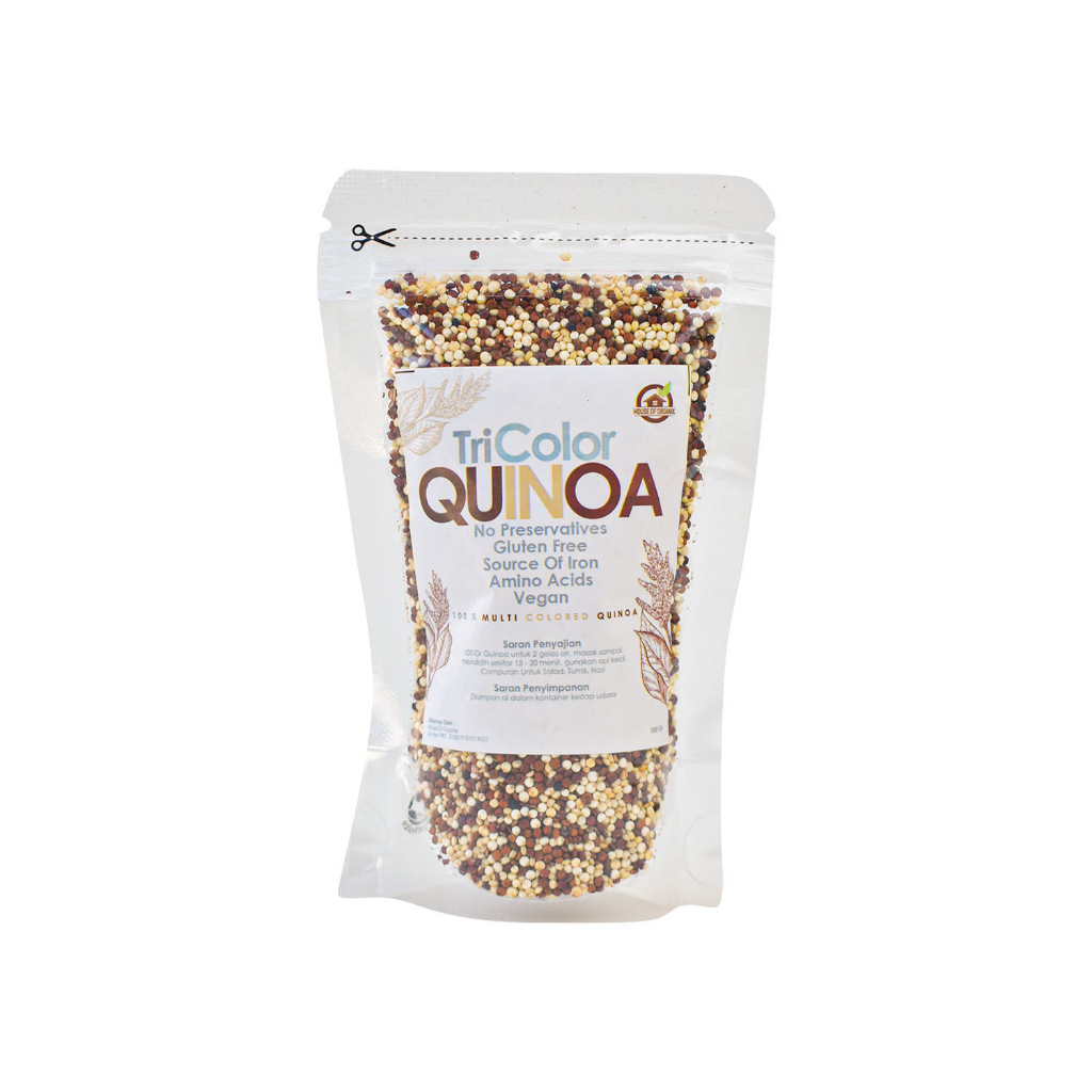 Organic Tri color Quinoa - 100 Gr