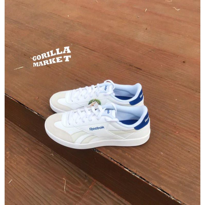 Reebok smash edge s white blue