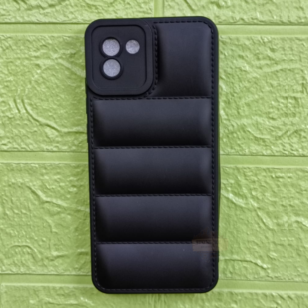 NEW Softcase Bantal SAMSUNG A03 Case Silicone Puffer Colorful Protect Camera