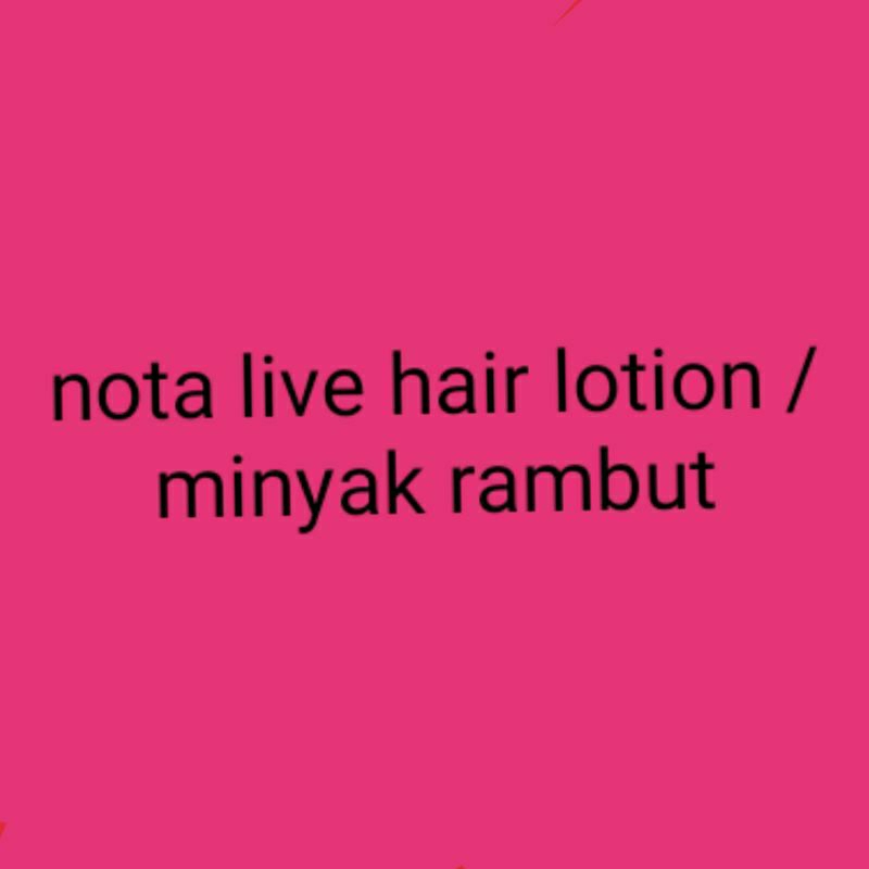 hair lotion baby minyak rambut bayi