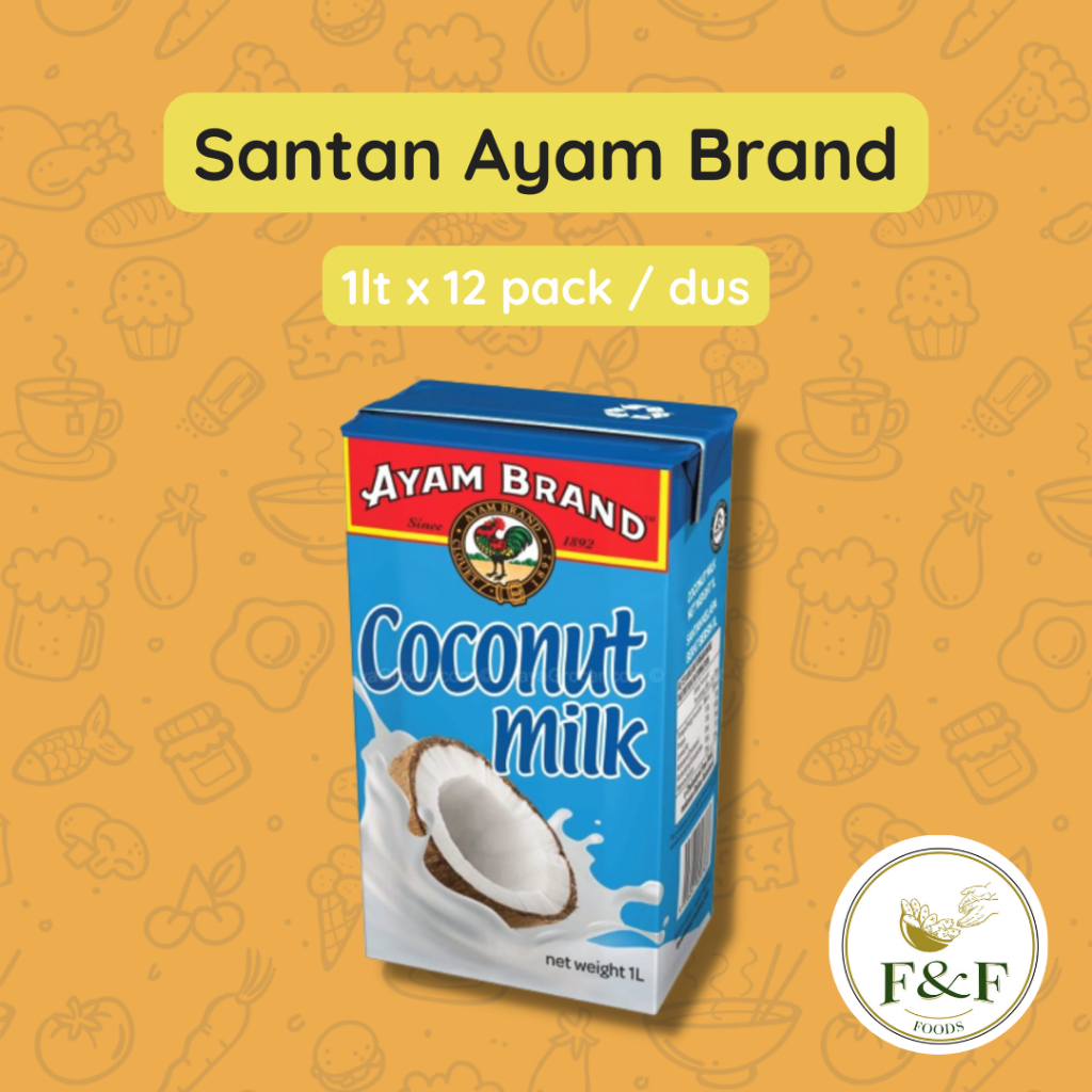 

Santan Kelapa Ayam Brand 1lt | Santan Kelapa | Santan Ayam Brand | Ayam Brand | Santan