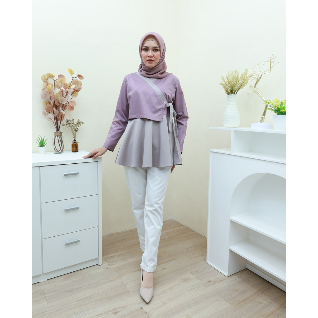 ALUM Blouse - Pakaian Wanita Terbaru by Hijab Mamah icis