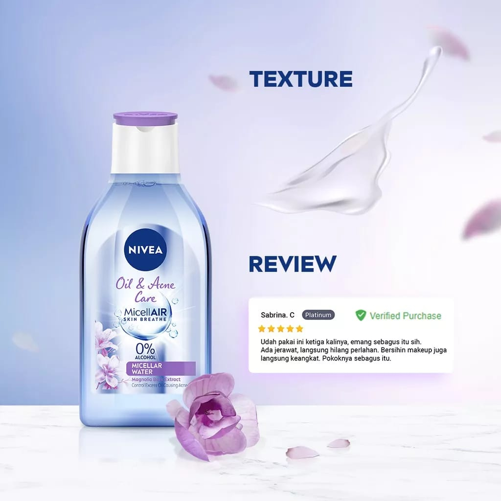 Nivea Micellar Skin Breathe Oil &amp; Acne Care 400ml