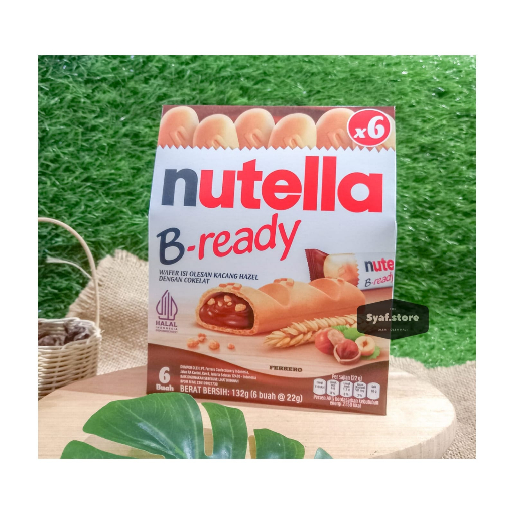 Nutella B-Ready FERRERO HALAL PROMO