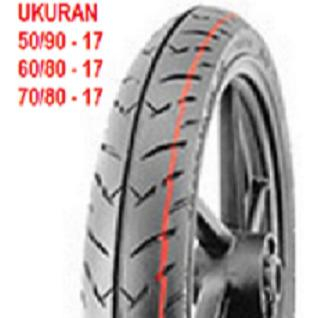 Ban Luar PRIMAAX SK 33 - 50/90 - 60/80 - 70/80 x 17 - Setara 200 - 215 - 225 - Tubetype Ring 17 -  M