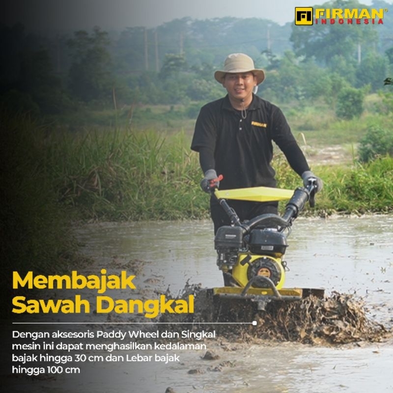 Cultivator Bajak Firman FTL900H Tangguh