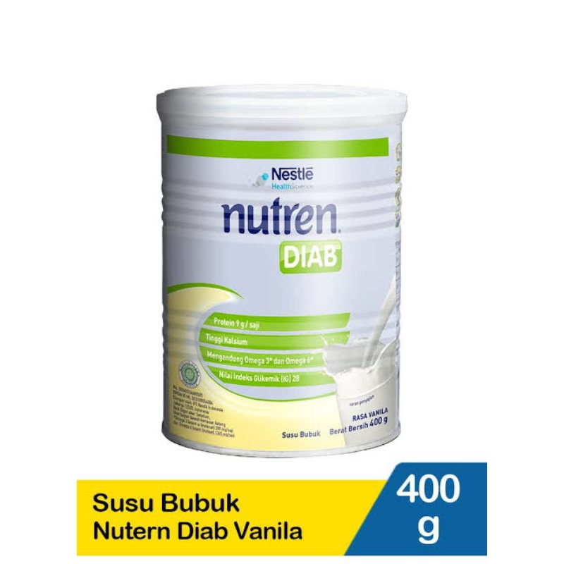 

Nestle Nutren Diab 400 g Vanilla Susu Bubuk Diabetes
