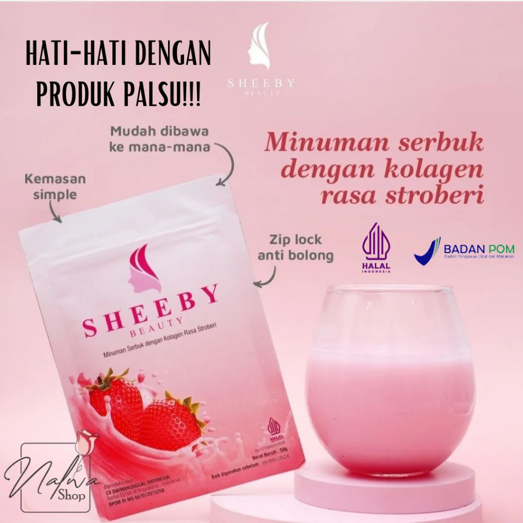 Sheeby Beauty Collagen Drink Suplemen Pemutih Collagen Drink Ori Sheeby Beauty Colagen Sheby Shebby 