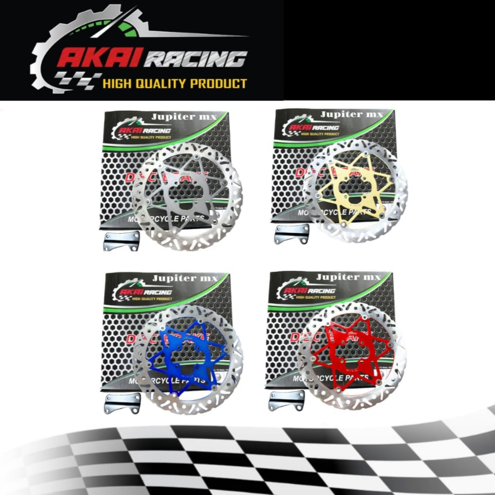 Piringan Cakram Depan Variasi Lebar Model Psm Akai Racing Ready Jupiter Z,Mx,Vega R,ZR,Force 1