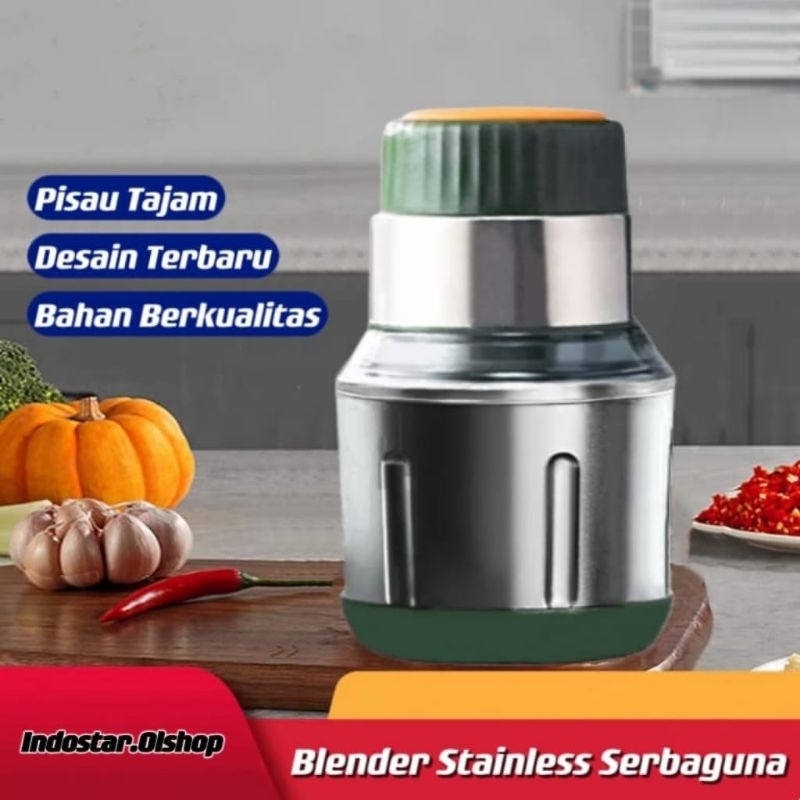 BLENDER DAGING STAINLESS STEEL / BLANDER FOOD⭐ IndoStar⭐