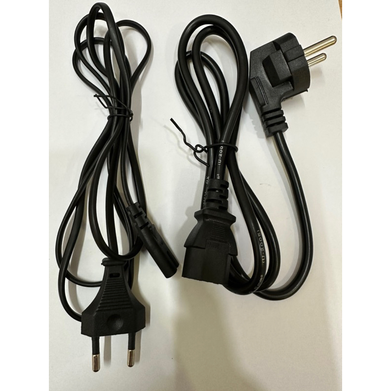 Kabel power ac cord angka 8 / kabel power adaptor mejikom 3 lubang / kabel power CPU printer /ps2 / ps3 / radio tape/ compo