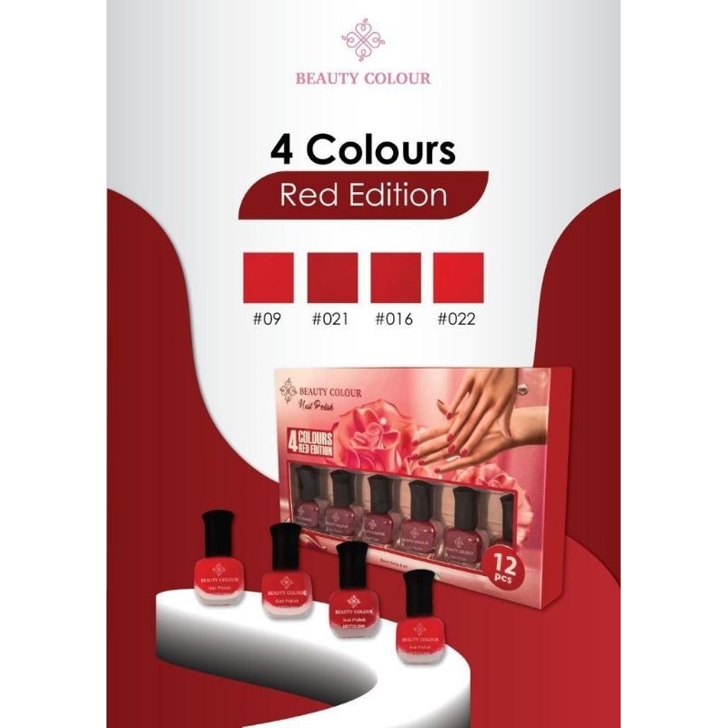 Beautica Kutek Bpom Original Nail Polish / Cat Kuku isi 12pc mix