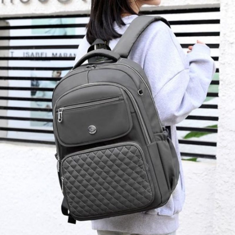 Original Tas Ransel Chibao Laptop JUMBO 15 Inch Wanita Import Korea Elegan Design Terbaru Best Seller