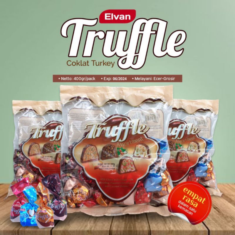 

COKLAT ARAB TURKI ELVAN TRUFFLE ASSORTMENT