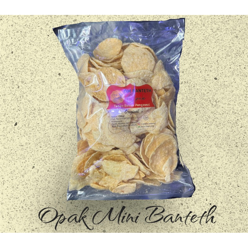 

Keripik Opak Rasa Original