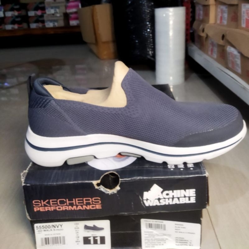 sepatu skechers machine washable go walk 5