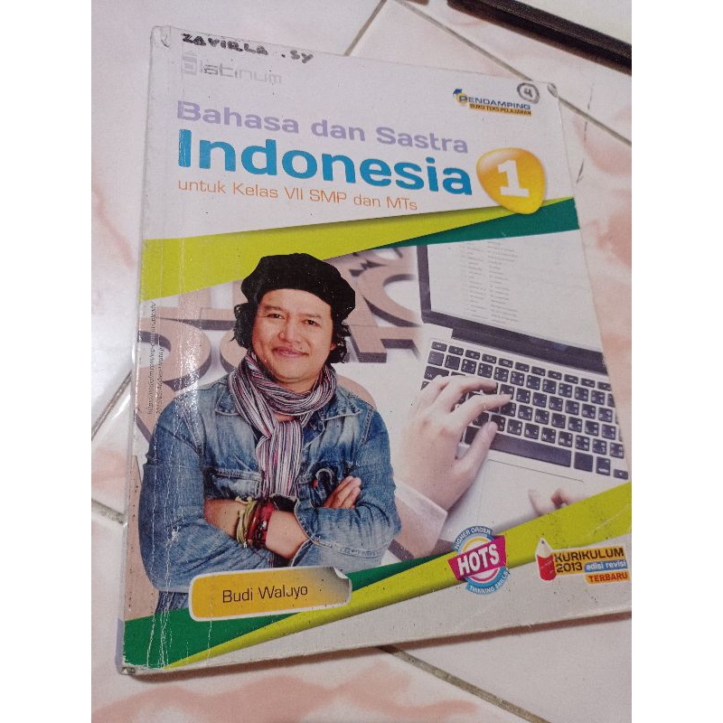 Buku bahasa Indonesia platinum kelas 7