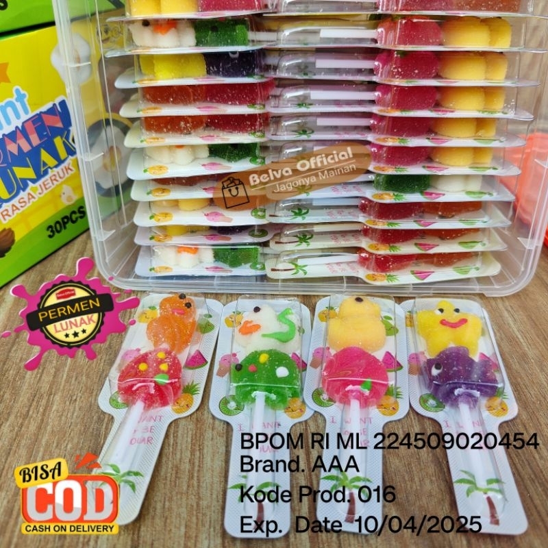 5 pcs Terlaris Permen Jelly Lunak (halal) Permen Viral Korea Tiktok