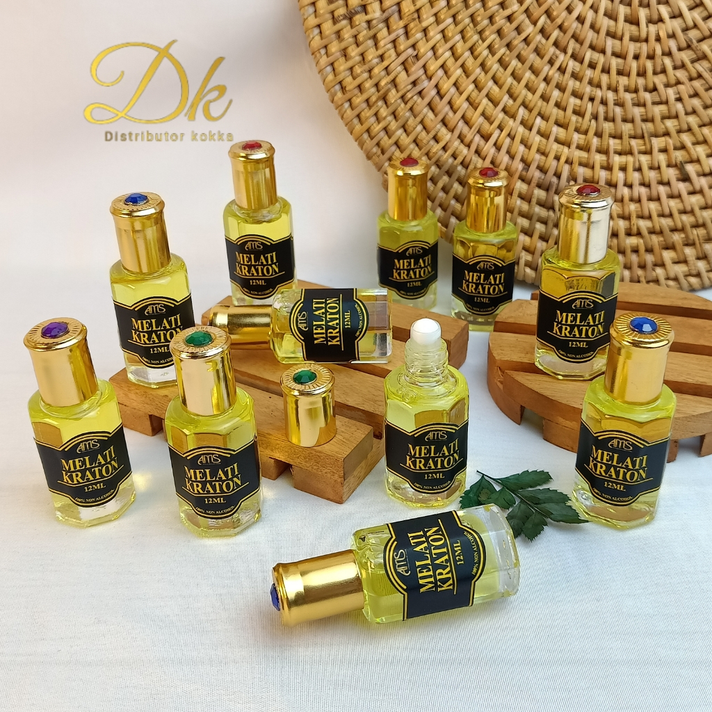 PARFUM SHALAT MELATI KERATON 12 ML PARFUM FULL BIANG 100% NON ALKOHOL