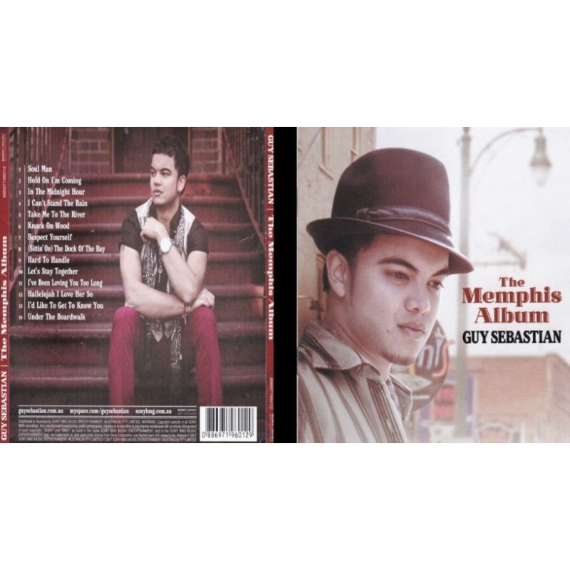 Guy sebastian cd the memphis album 2007
