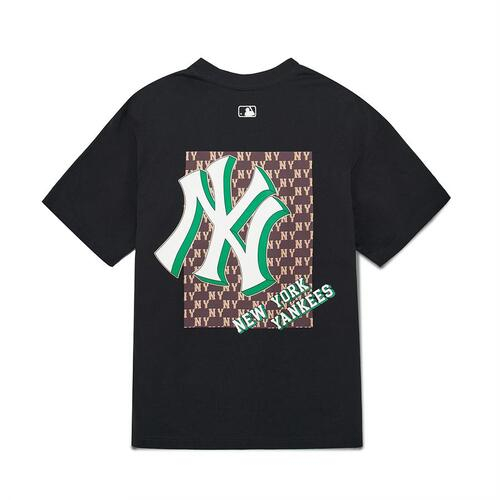 MLB NY Yankess Monotive Overfit Tee Black