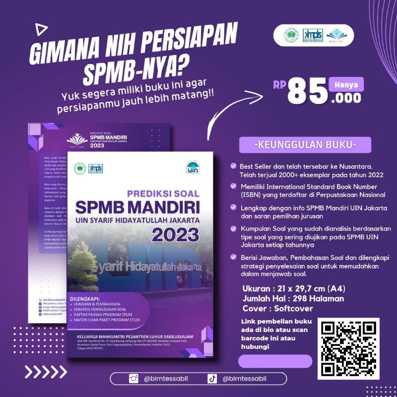 

BUKU SPMB MANDIRI UIN JAKARTA 2023