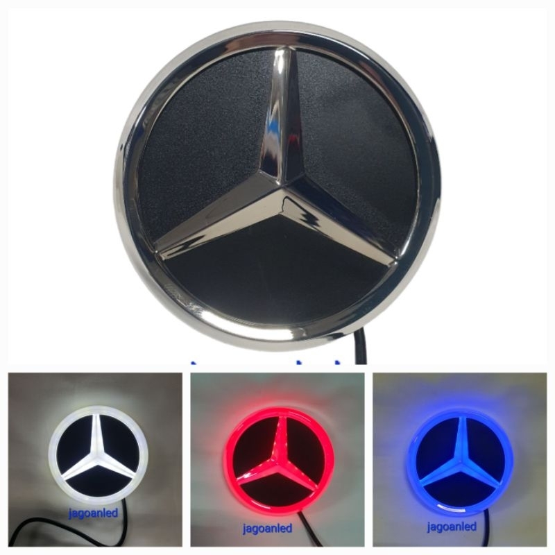 Emblem Mobil Logo Mercedes Benz LED