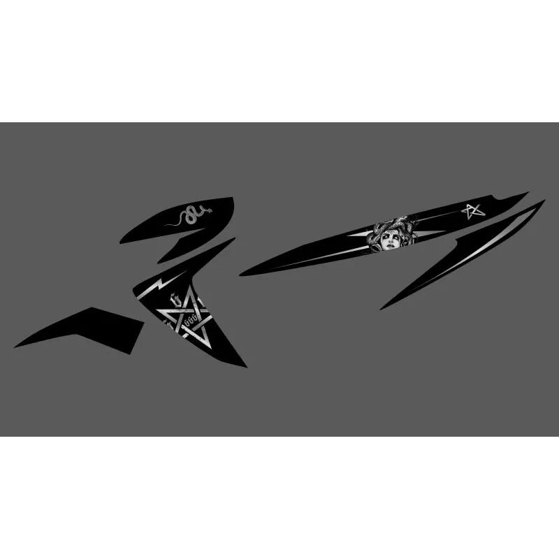 STRIPING TRANSPARAN MEDUSA VARIO 110 KARBU DAN VARIO LED 110 COSTUM MEDUSA