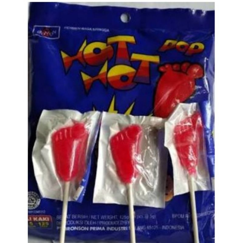 

Permen Hot Hot Pop Kaki 1 Pak isi 25 Pcs