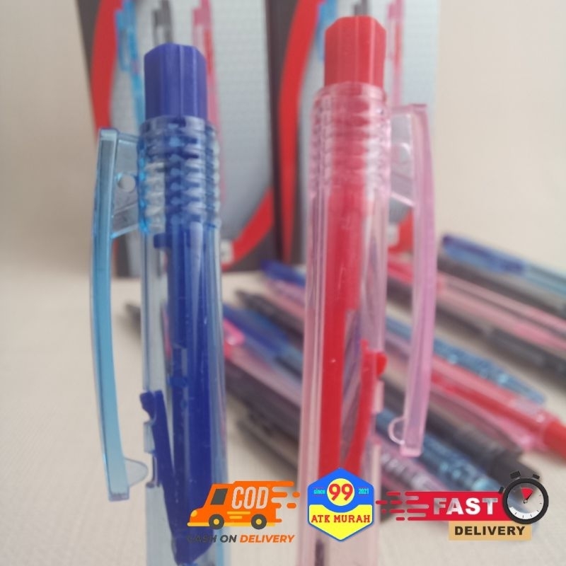 Pulpen ESELON hitam/Ballpoint pen klik/pena ceklik/pulpen