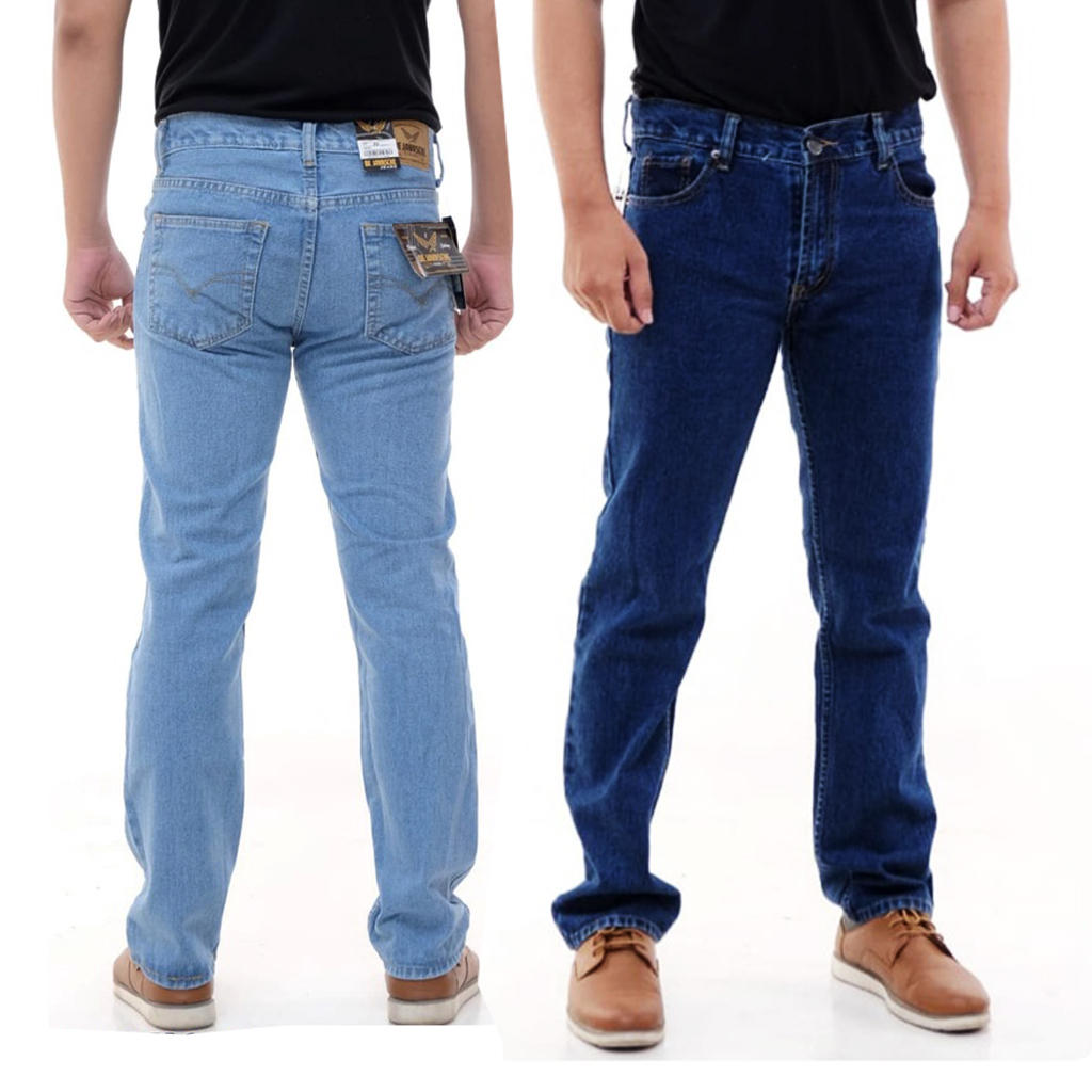 Celana Jeans Pria Dewasa Panjang Standart Reguler