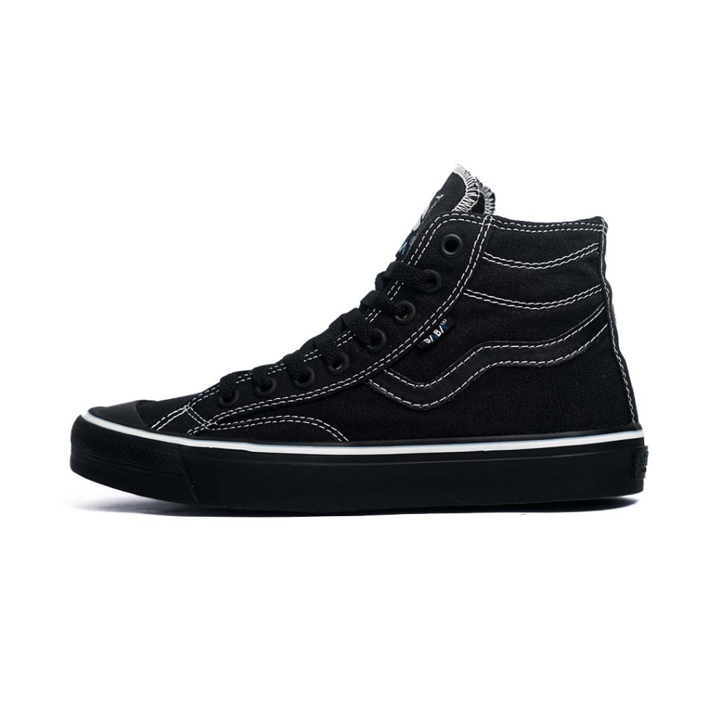 SABA Veloz High Black Cookies - Sepatu Sneakers Casual Pria Wanita