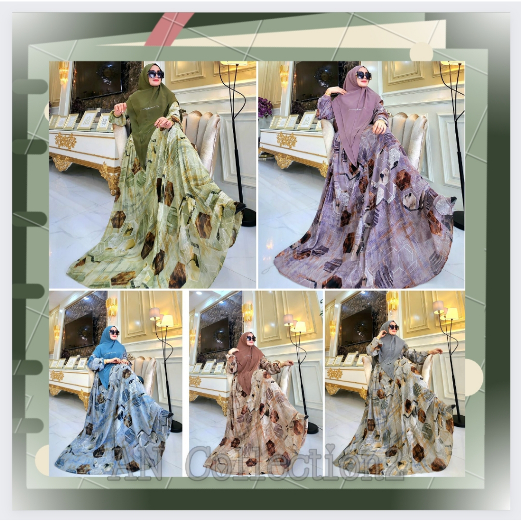 Gendis syari 03 gamis ori by Cupin Cup-in Design