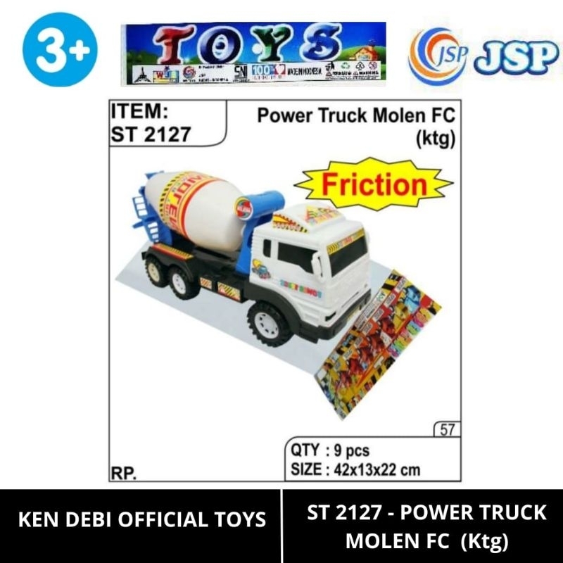 ARFB - Mainan Anak Mobilan Power Truck Molen F/C (Ktg) ST 2127